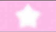 Aesthetic Star Aura Pulse Pastel Pink Background Screensaver Copyright Free | 10 Minutes