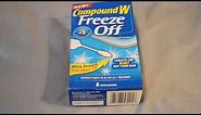 Compound W Freeze Off - Wart Remover Review