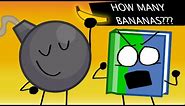 How many bananas?? | BFDI animation