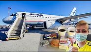 VLOG TRIP REPORT | AEGEAN AIRLINES Airbus A319 (ECONOMY) | Istanbul - Athens