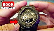How to set the Date & Time on Casio Gshock 5146 5425 (Analog and Digital) | GA-110