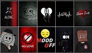😭Mood off dp photo | Mood off whatsapp dp images | Alone dp/dps | Mood off dps/dpz/photo/pics/status