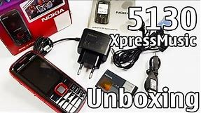 Nokia 5130 XpressMusic Unboxing 4K with all original accessories RM-495 review