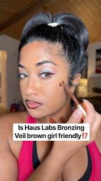 THE FIRST SWEAT PROOF, *now* INCLUSIVE BRONZER ON THE MARKET⁉️🤨 @hauslabs