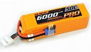 Admiral Pro 6000mAh 6S 22.2V 50C LiPo Battery with EC5 Connector [EPR60006E] Motion RC