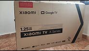 Unboxing | Mi X Series 125 cm (50 inch) Ultra HD (4K) LED Smart Google TV 2023 Edition | 🖥️ 🔊