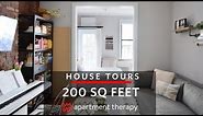A 200-Square-Foot Studio | House Tours | Apartment Therapy