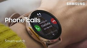 How to make and answer calls from your Galaxy Watch3 and older watch models | Samsung US