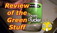 Review of Dekuyper Sour Apple Pucker