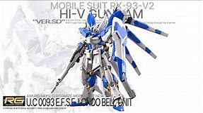 RG 1/144 Hi-NU Gundam ASMR BUILD Gunpla Speed build