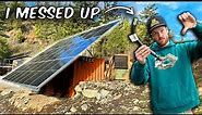 Upgrading Our DIY OFF-GRID Power System (immediately broken)