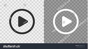 Play Button Icons On Transparent Backdrop Stock Vector (Royalty Free) 1896010114 | Shutterstock