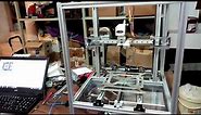 Cartesian 3D printer Speed test