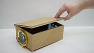How to make a projector for your Smartphone made of cardboard