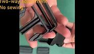 Buckles for 2 inch Straps: Side Release Buckle Plastic Clip 2 set + Tri-Glide Slide 4 pcs Fit 2‘’ Wide Nylon Strap Webbing Belt Backpack Replacement , Heavy Duty Dual Adjustable No Sewing (2inch