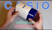 UNBOXING - Casio A158WA-1DF