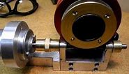 motorized 5C collet, grinding fixture