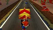 Crash bandicoot 3 warped playstation 1 motorcycle race gameplay