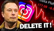 Elon Musk :"DELETE Your Instagram Account NOW!" - Here's Why!