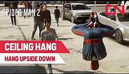 How to Hang Upside Down in Spider Man 2 - Ceiling Takedowns