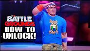 WWE 2K BATTLEGROUNDS - HOW TO UNLOCK JOHN CENA! (Tutorial)