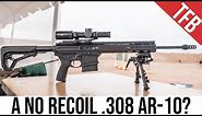 A .308 AR-10 with No Recoil?