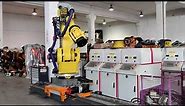 Fanuc M900ia-260L industrial robot on linear track