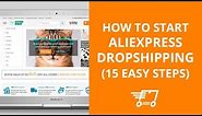 How to Set up AliExpress Dropshipping Store in 15 EASY STEPS (WordPress+AliDropship)