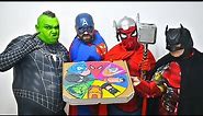 Superheroes Pizza Transformation
