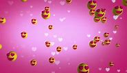 Love Emoji Bg 4k