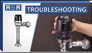 Troubleshooting a Sloan Optima Flushometer | Repair and Replace
