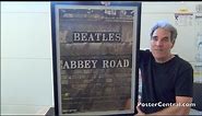 Beatles’ Abbey Road Promo Poster 1969 Apple Records