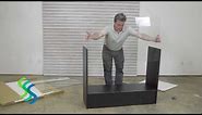 48 Inch Full Vision Showcase - Item# 3440 display case assembly