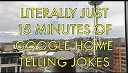 Literally Just 15 Minutes of Google Home Telling Jokes