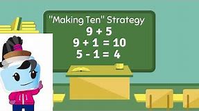 Addition Strategy (Making 10) - 1st Grade Math (1.OA.6)