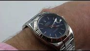 Pre-Owned Rolex Datejust Turnograph 116264 Luxury Watch Review