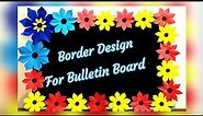 Transform Your Bulletin Board with Stunning Border Decor Ideas/Borders for Decoration