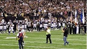 NEW ORLEANS SAINTs, WHO DAT CHANT AFTER COIN TOSS