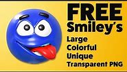 Free Smileys, Emoticons, Emojis - Fun, Large, Colorful and Unique 😃