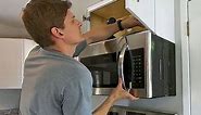 How to install a microwave over the stove