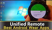 Control Your Computer Using Android Wear - Unified Remote App Review
