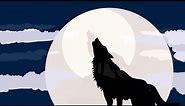 Wolf Howling | Wolf Howling At the Moon