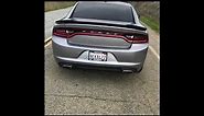 2018 Dodge Charger SXT | 3 inch straight pipe exhaust