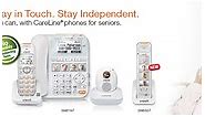 VTech Amplified Big Button Phone System for Seniors or the Hearing Impaired | Vtech® Cordless Phones