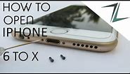 How To Open IPhone 6 Without Screwdriver