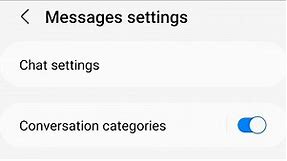 Fix samsung message chat settings not working problem 2022 | samsung chat settings not working