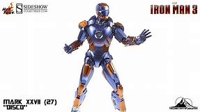 Hot Toys Iron Man 3 Mark XXVII (27) "Disco" Video Review