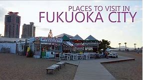Places To Visit In Fukuoka City 🤖 Gundam, Ohori Park, Fukuoka Tower
