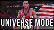 WWE 2K18 | Universe Mode - 'FIRST SHOW!' | #01