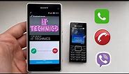 Sony XPERIA Z1 vs Sony Ericsson J10i2 incoming+outgoing Call